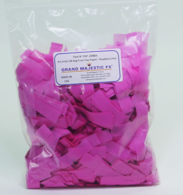 Grand Majestic 1lb Pro Fetti Bagged Free Flow Confetti