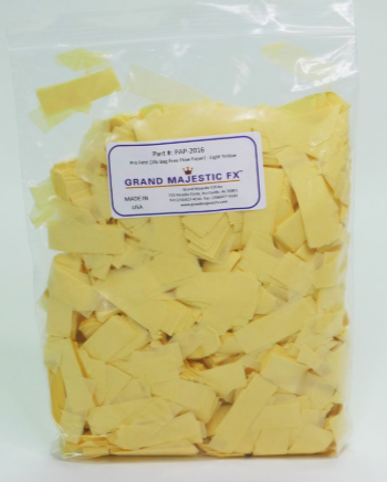 Grand Majestic 10lb Pro Fetti Bagged Free Flow Confetti