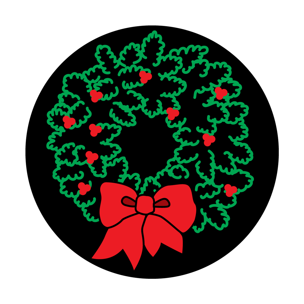 Apollo Holiday Wreath - CS-0023