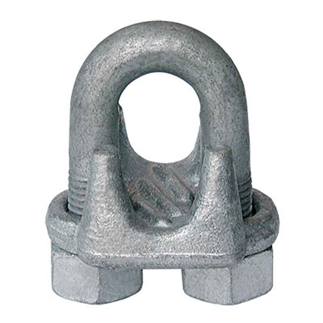 Wire Rope Fist Grip Clip: 3/8 Rope Dia