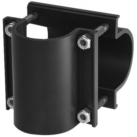 Light Source, Mega-Grid Lock Pipe Clamp, 1.25"-1.5" Pipe, Black