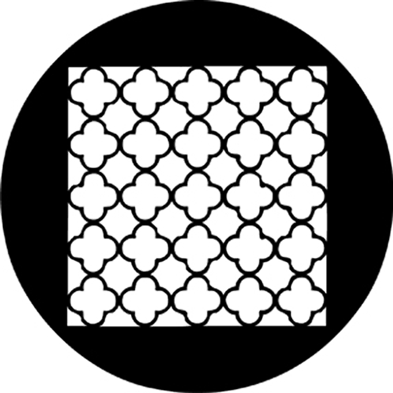 Rosco Chinese Lattice Metal Gobo #  78210