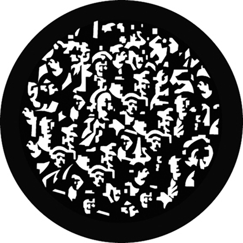 Gam Audience Metal Gobo # G861