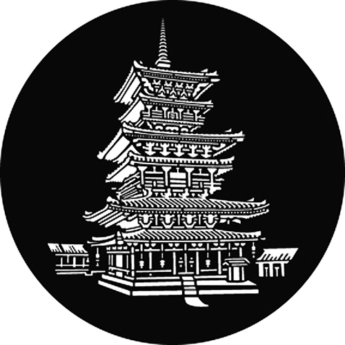 Gam Pagoda Metal Gobo # G890