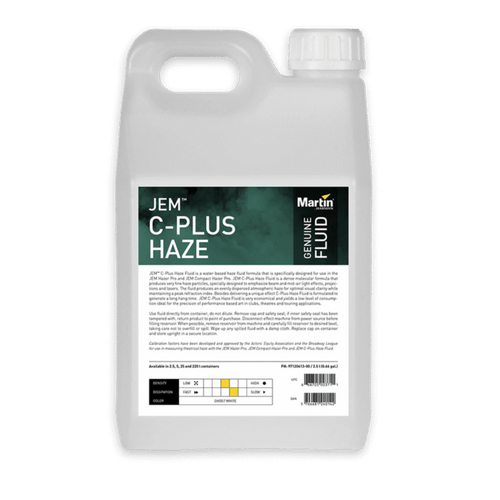 JEM 2.5ltr C-Plus Haze Fluid