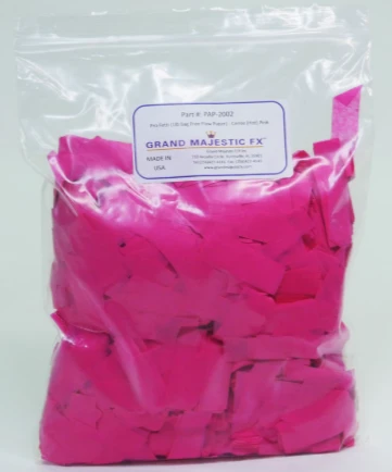 Grand Majestic 10lb Pro Fetti Bagged Free Flow Confetti
