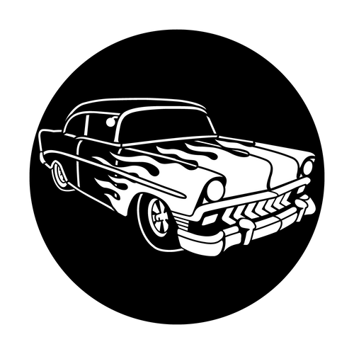 Apollo Flaming 50's Ford - ME-4190