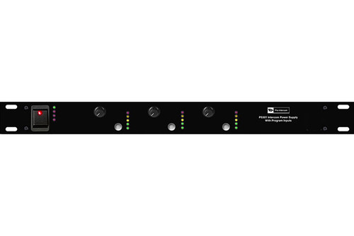 PS301 3-Circuit Power Supply w/ Program Audio Input