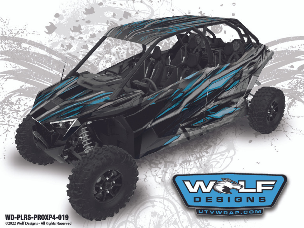 Polaris Pro XP4 - Wolf Designs UTV wrap kit Polaris Pro XP4 - Wolf Designs UTV wrap kit