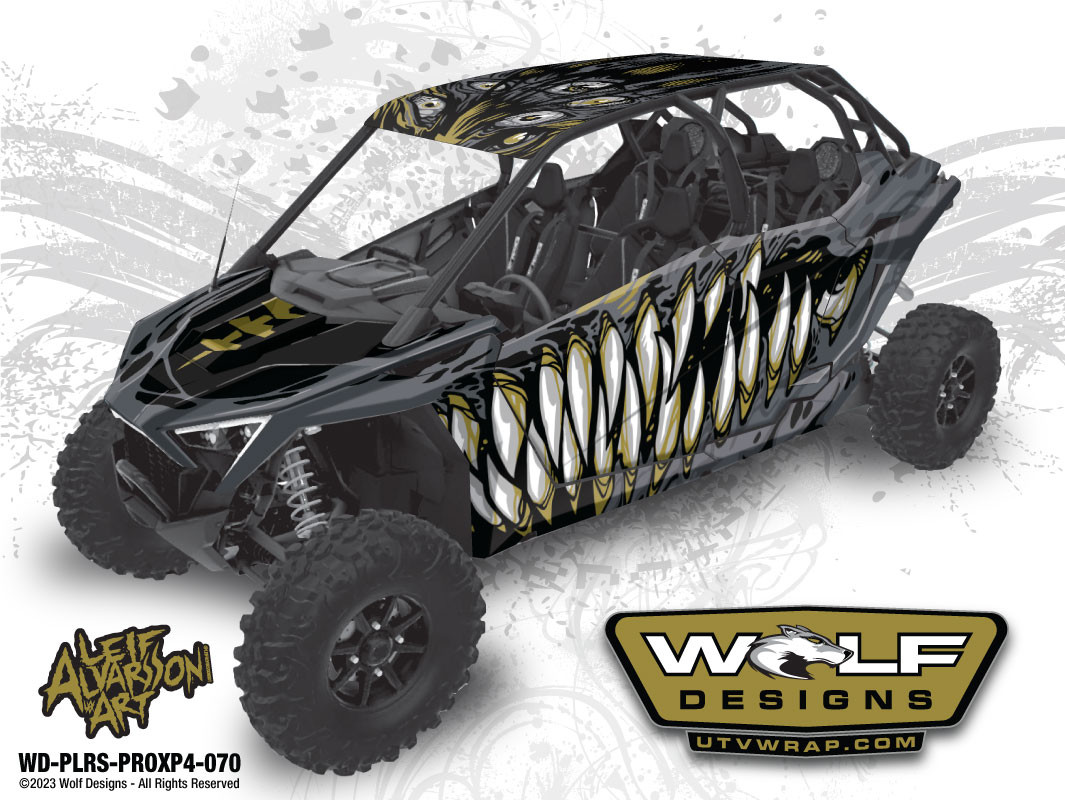 Polaris RZR PRO XP4 - UTV Graphics Wrap Kit