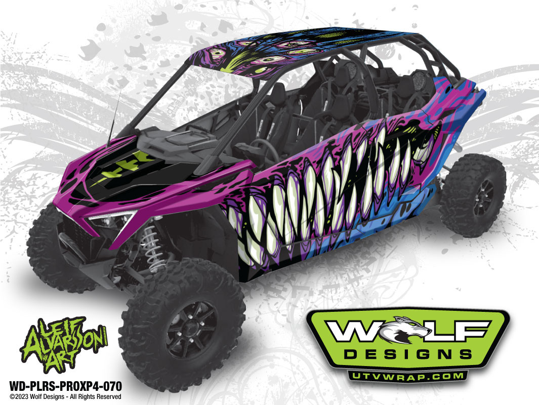 Polaris RZR PRO XP4 - UTV Graphics Wrap Kit