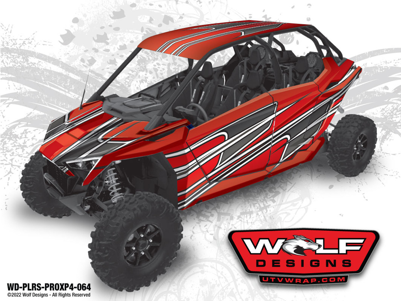Polaris Pro XP4 - Wolf Designs UTV wrap kit Polaris Pro XP4 - Wolf Designs UTV wrap kit