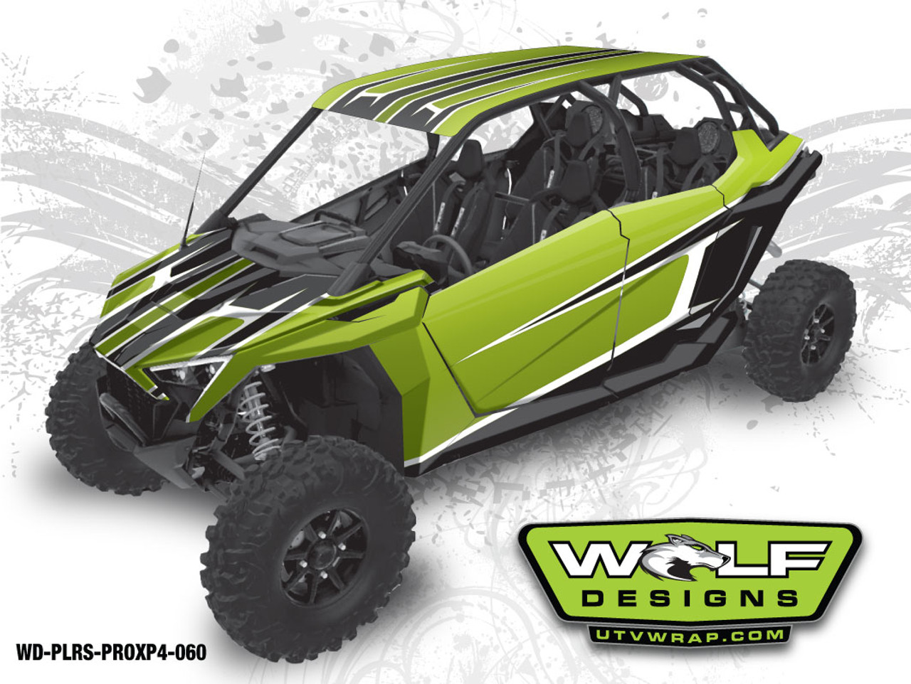 Polaris Pro XP4 - Wolf Designs UTV wrap kit Polaris Pro XP4 - Wolf Designs UTV wrap kit