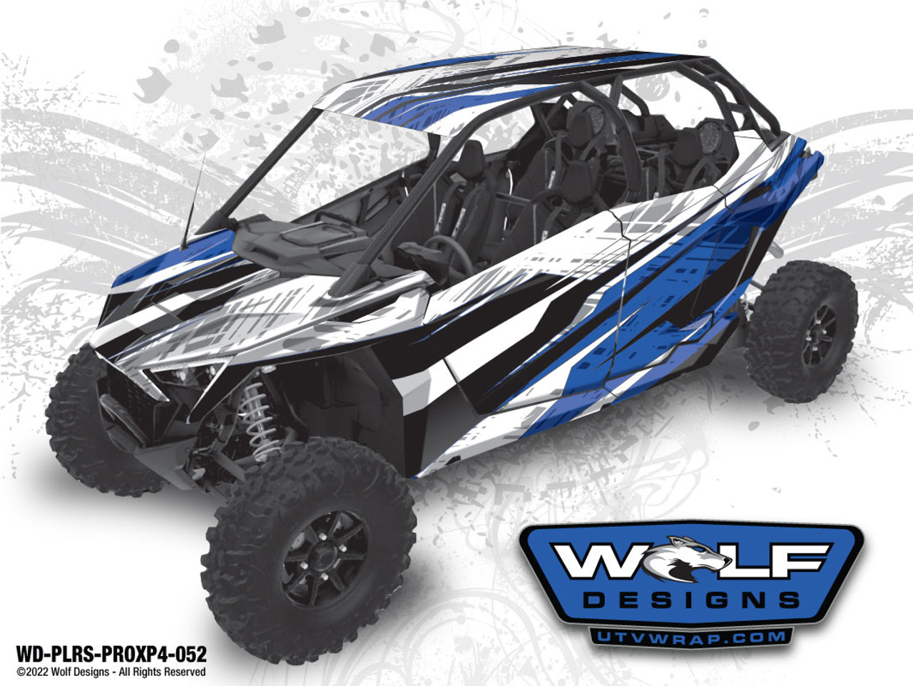 WD-PLRS-PROXP4-052  UTV Graphics Wrap Kit Pricing Starts at $1743.00(EXTREME PLUS KIT SHOWN) PRO XP kits are only available for install at Wolf Designs Gilbert, Arizona WD-PLRS-PROXP4-052  UTV Graphics Wrap Kit Pricing Starts at $1743.00(EXTREME PLUS KIT SHOWN) PRO XP kits are only available for install at Wolf Designs Gilbert, Arizona