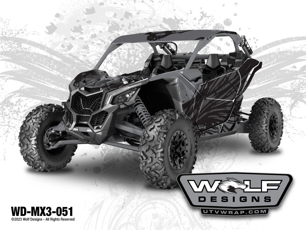 Can-am Maverick X3 - UTV Graphics Wrap Kit
