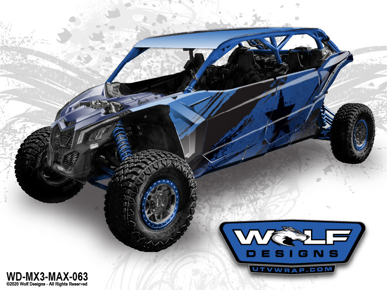 maxmam様③ WD-MX3-MAX-063 - Can-am Maverick X3 Max UTV Wrap Kit Pricing