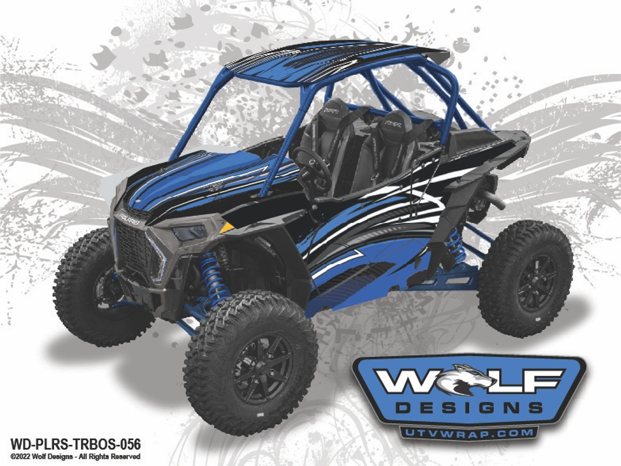 Wolf Designs Polaris RZR Turbo S UTV Wrap Kit