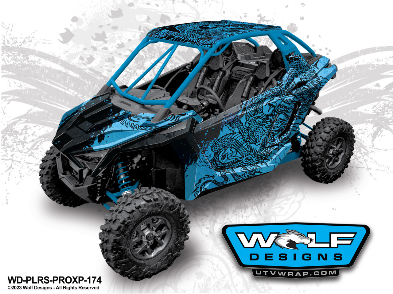 Polaris XP Pro - Wolf Designs UTV Wrap Kit Polaris XP Pro - Wolf Designs UTV Wrap Kit