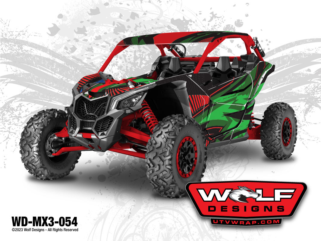 Can-am Maverick X3 - UTV Graphics Wrap Kit