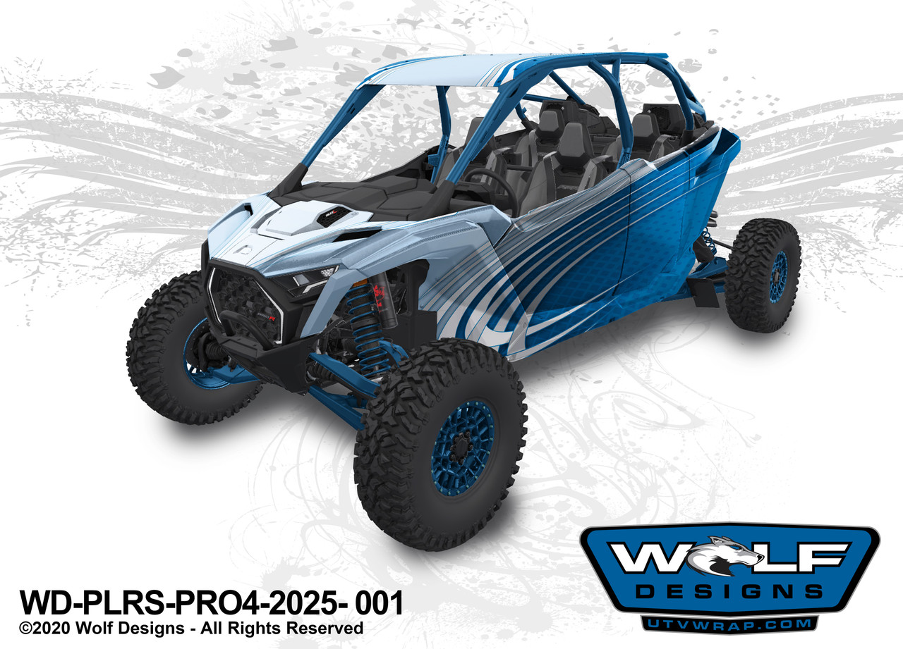 Polaris Pro 4 - Wolf Designs UTV wrap kit
