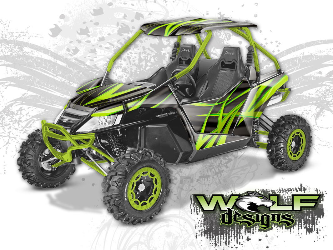 Arctic Cat Wildcat - UTV Graphics Wrap Kit