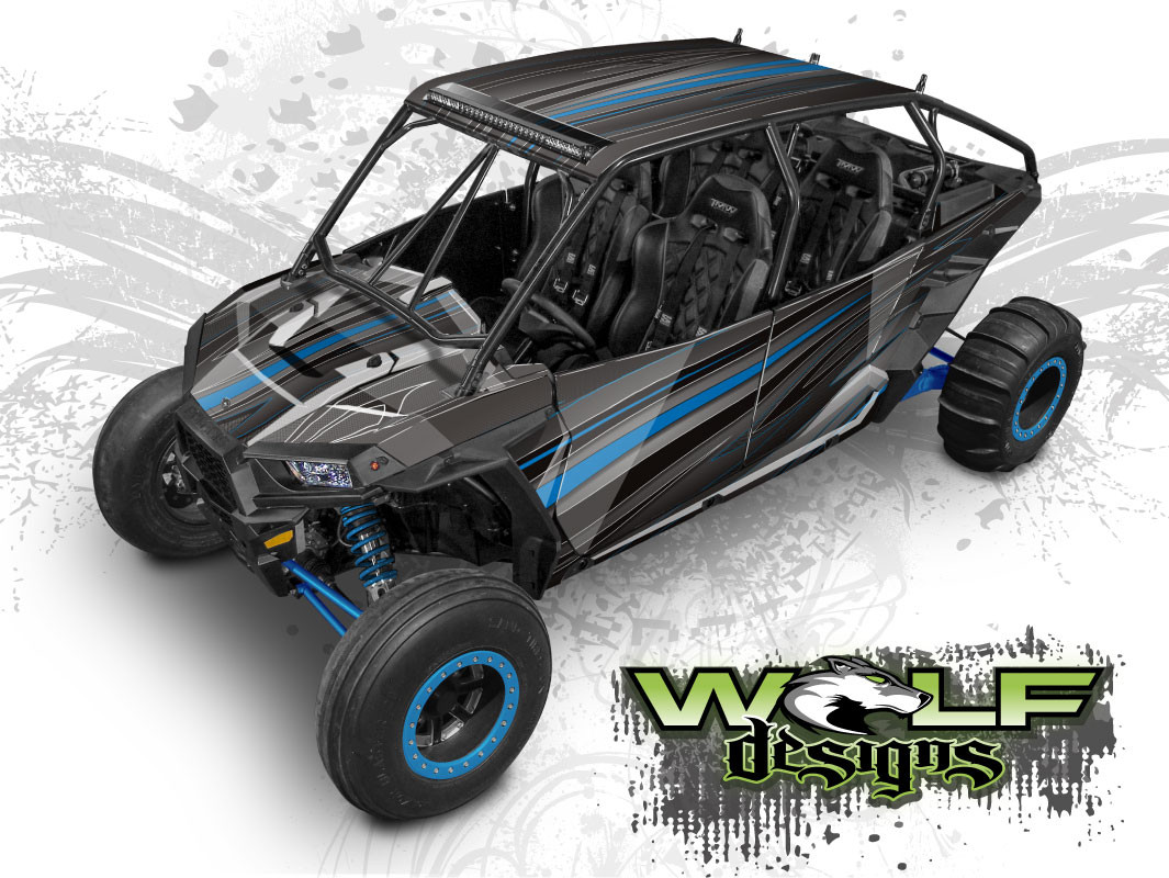 Polaris RZR XP4 1000 - UTV Wrap Kit