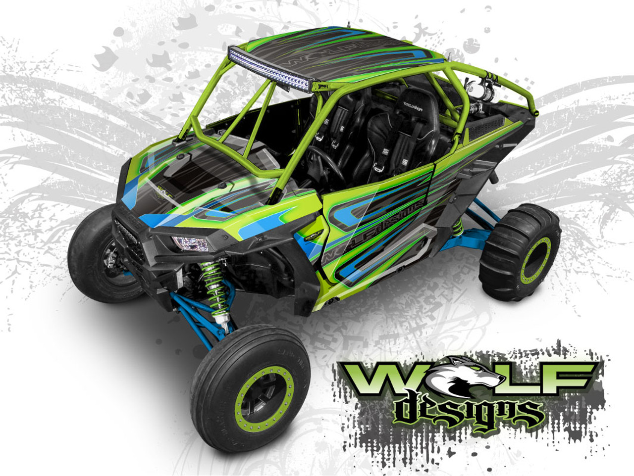  Polaris RZR UTV graphics wrap kit