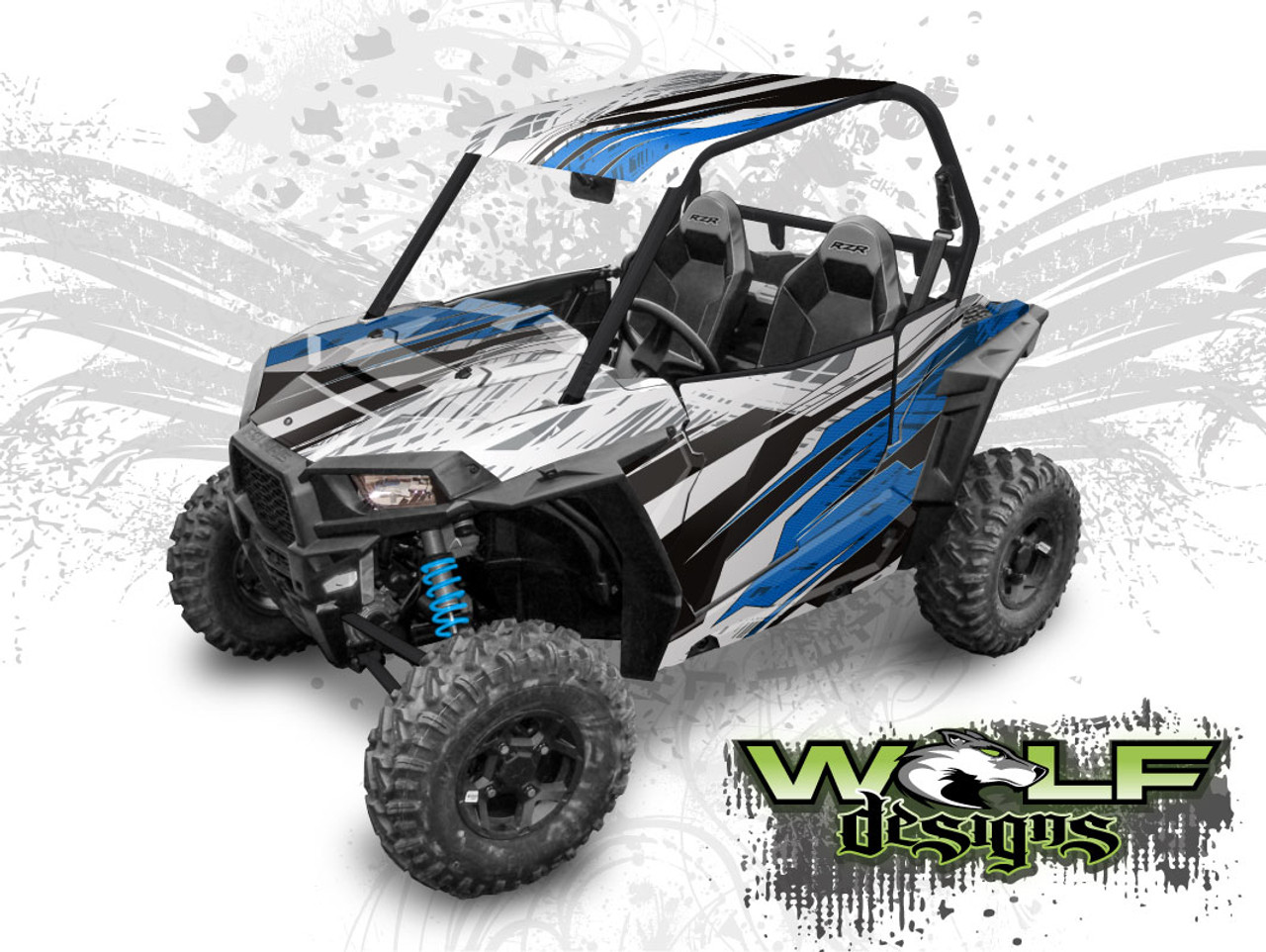 Polaris RZR S UTV graphics wrap kit  Polaris RZR S UTV graphics wrap kit