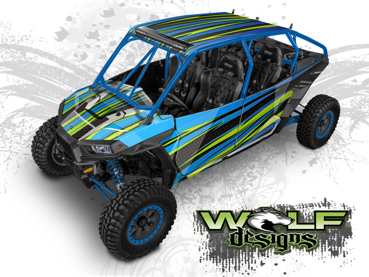 The best Polaris RZR XP4 1000 and XP4 Turbo UTV wrap kits 