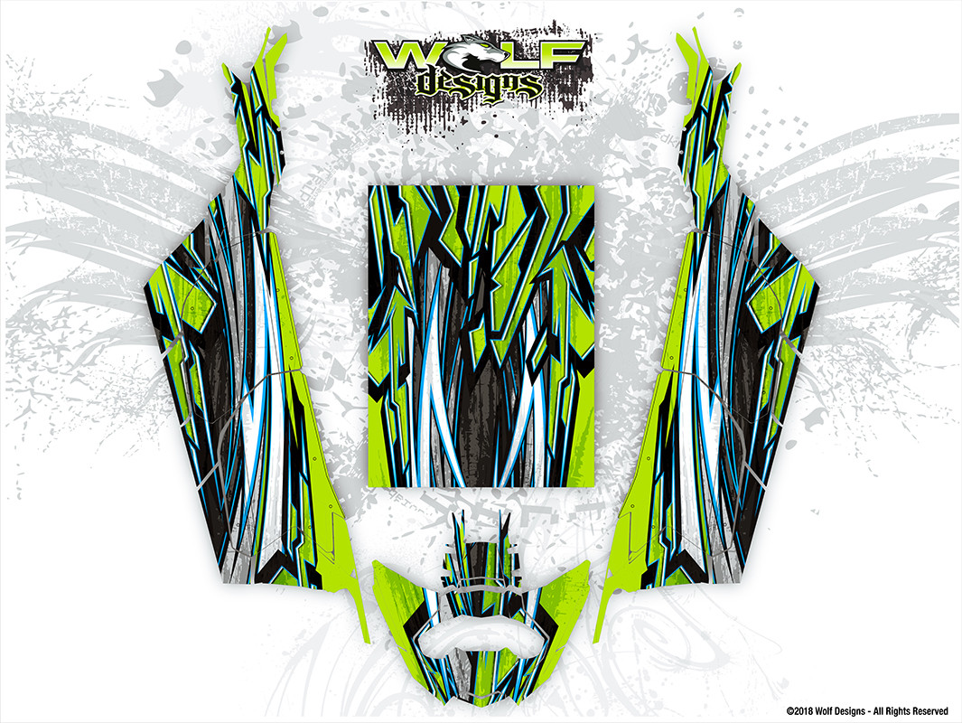 Can-am Maverick X3 Max - UTV Graphics Wrap Kit