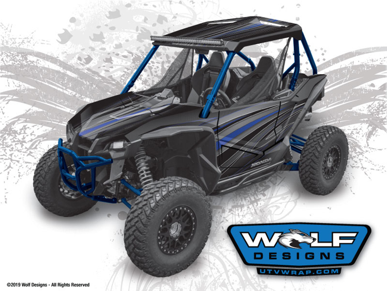 WD-HNDA-TLN-002 - Honda Talon UTV Wrap Kit Pricing Starts at $425.25  (EXTREME PLUS KIT SHOWN)