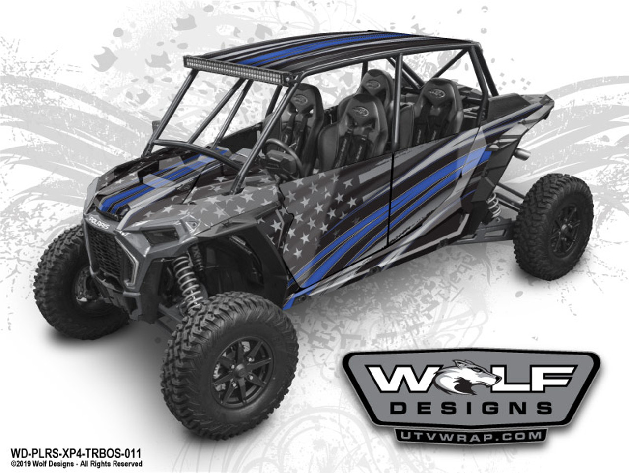 Wolf Designs - The Best UTV Graphics for the Polaris Turbos S 4-Seat Wolf Designs - The Best UTV Graphics for the Polaris Turbos S 4-Seat