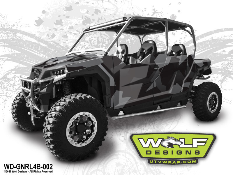 Polaris General 4 - UTV Graphics Wrap Kit