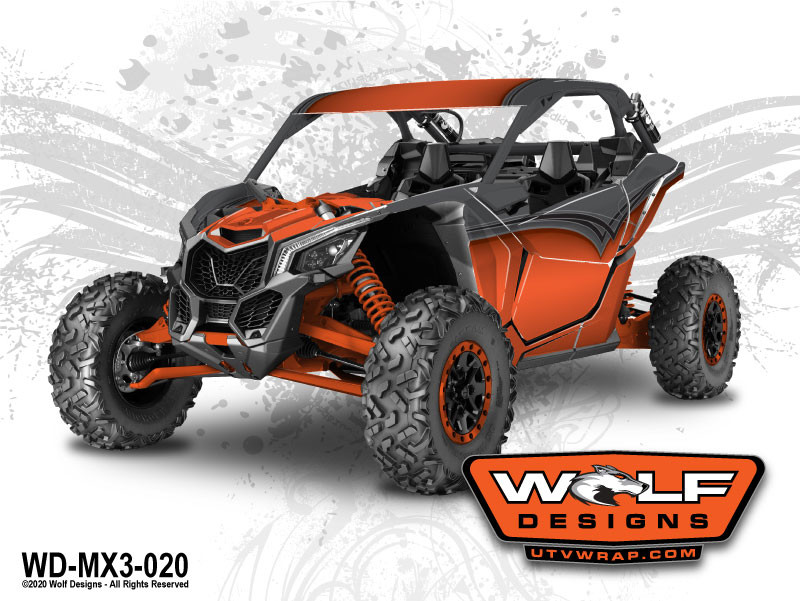 Can-am Maverick X3 - UTV Graphics Wrap Kit