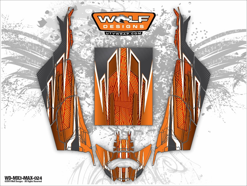 Can-am Maverick X3 Max - UTV Graphics Wrap Kit