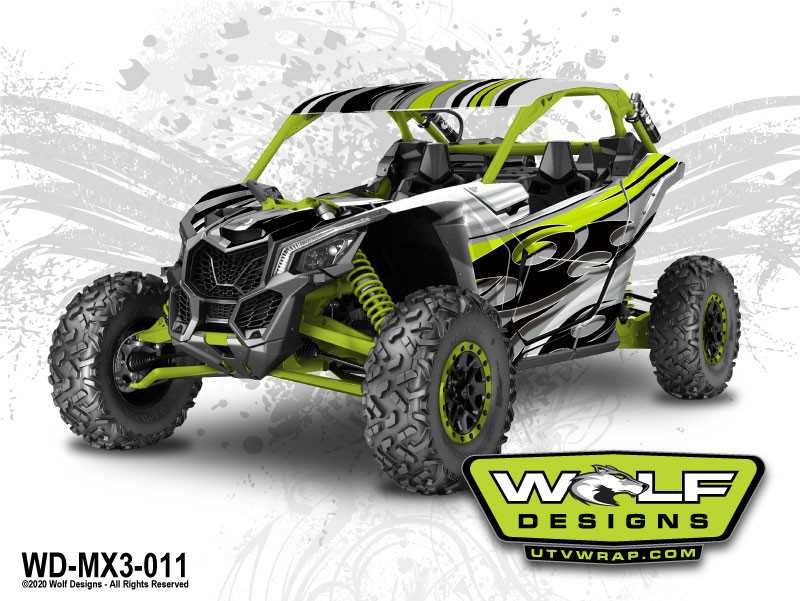 Can-am Maverick X3 - UTV Graphics Wrap Kit
