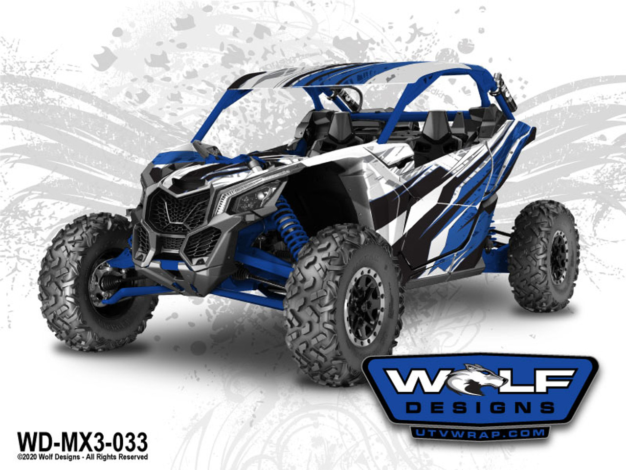 Can Am Maverick X3 - Wolf Designs Graphics Kit