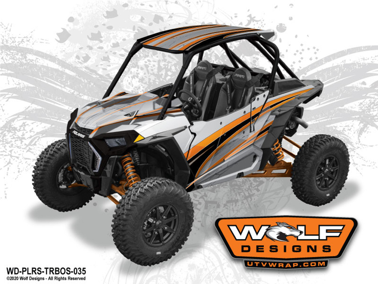 Wolf Designs Polaris RZR Turbo S UTV Wrap Kit Wolf Designs Polaris RZR Turbo S UTV Wrap Kit