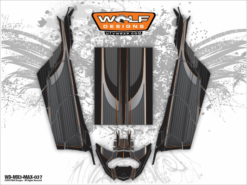 Can-am Maverick X3 Max - UTV Graphics Wrap Kit