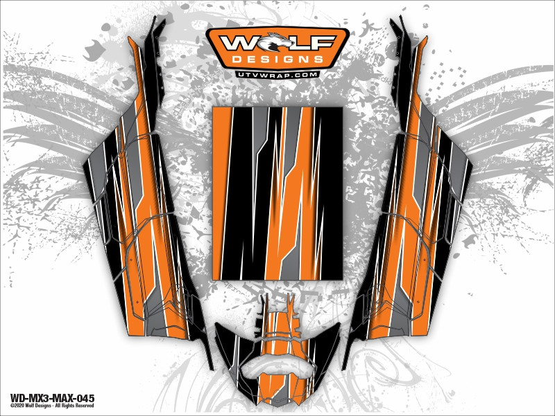 Can-am Maverick X3 Max - UTV Graphics Wrap Kit