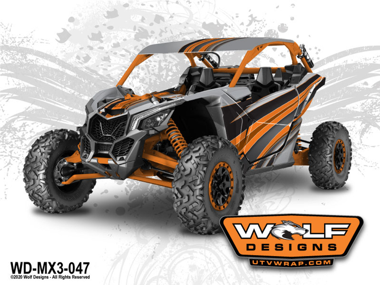 Can Am Maverick X3 - Wolf Designs Graphics Kit