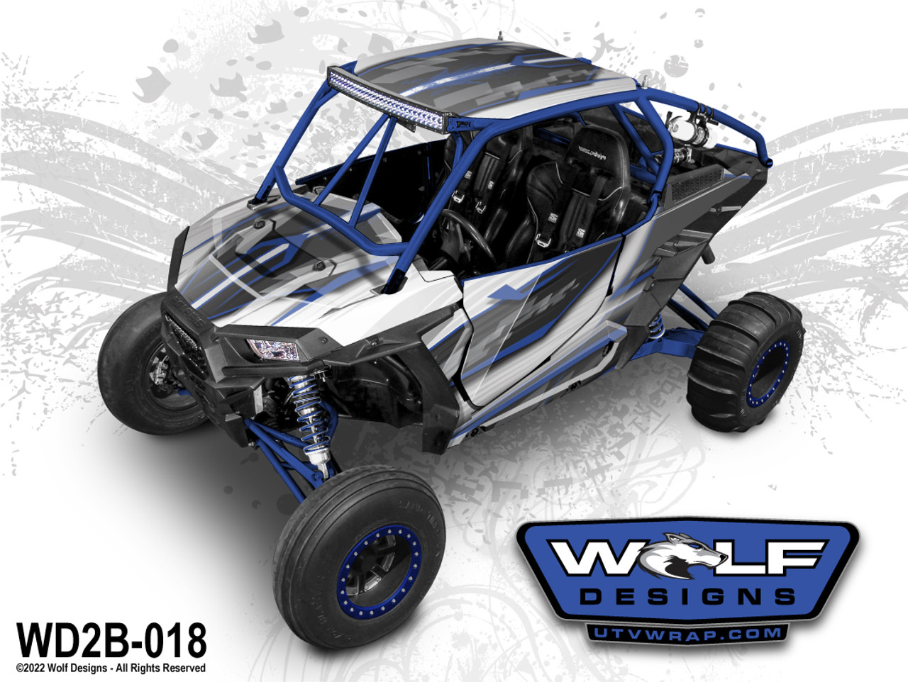 Wolf Designs - Polaris RZR UTV Graphics Kit Wolf Designs - Polaris RZR UTV Graphics Kit