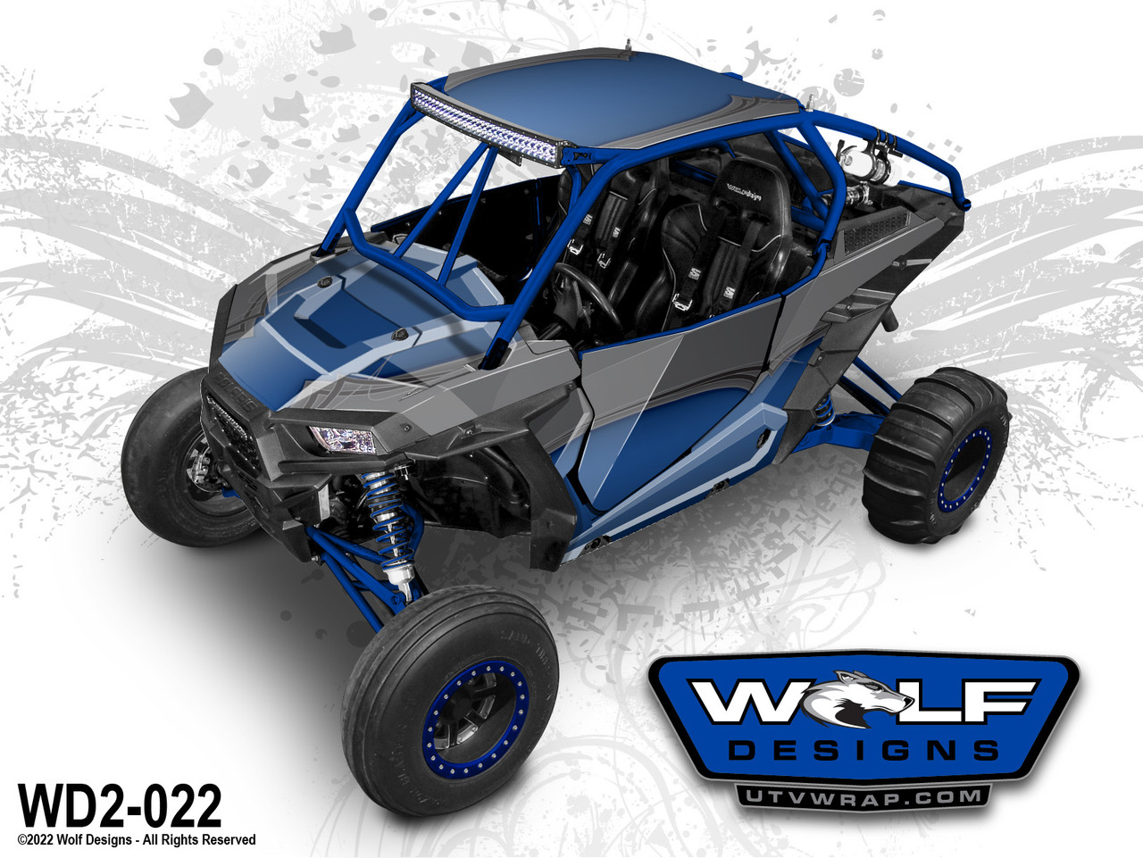 Wolf Designs - Polaris RZR UTV Graphics Kit Wolf Designs - Polaris RZR UTV Graphics Kit