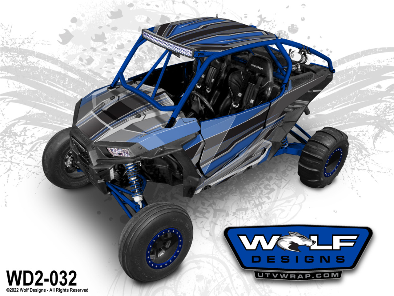 Wolf Designs - Polaris RZR UTV Graphics Kit