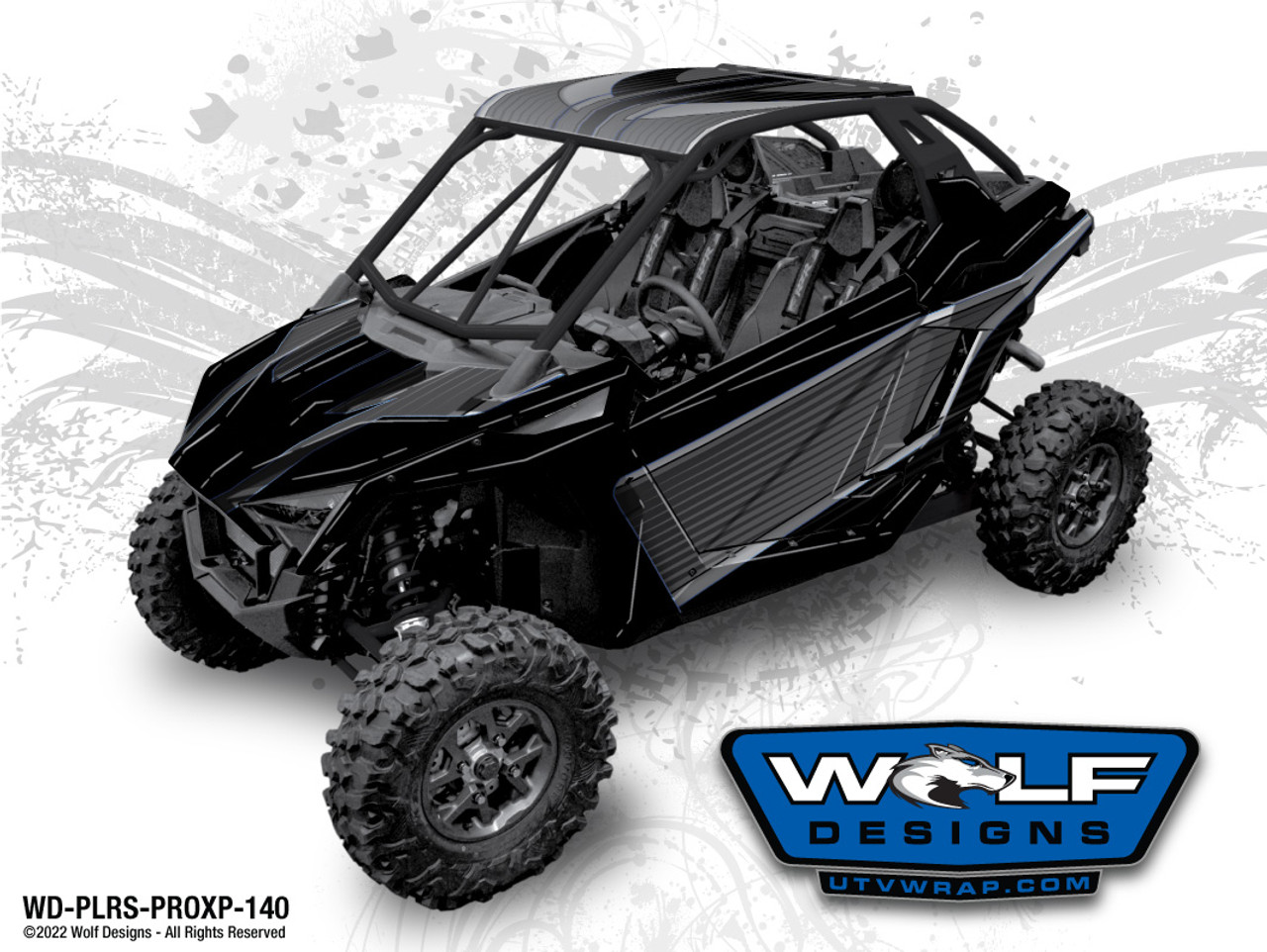 Polaris XP Pro - Wolf Designs UTV Wrap Kit Polaris XP Pro - Wolf Designs UTV Wrap Kit