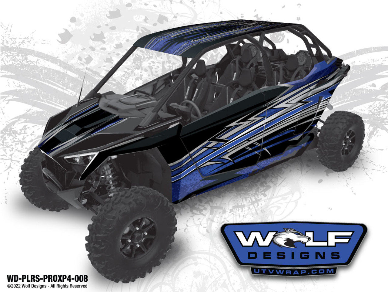 Polaris Pro XP4 - Wolf Designs UTV wrap kit Polaris Pro XP4 - Wolf Designs UTV wrap kit