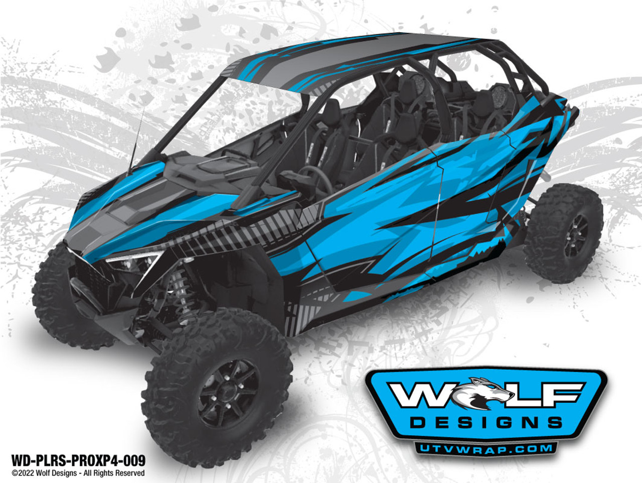 Polaris Pro XP4 - Wolf Designs UTV wrap kit Polaris Pro XP4 - Wolf Designs UTV wrap kit