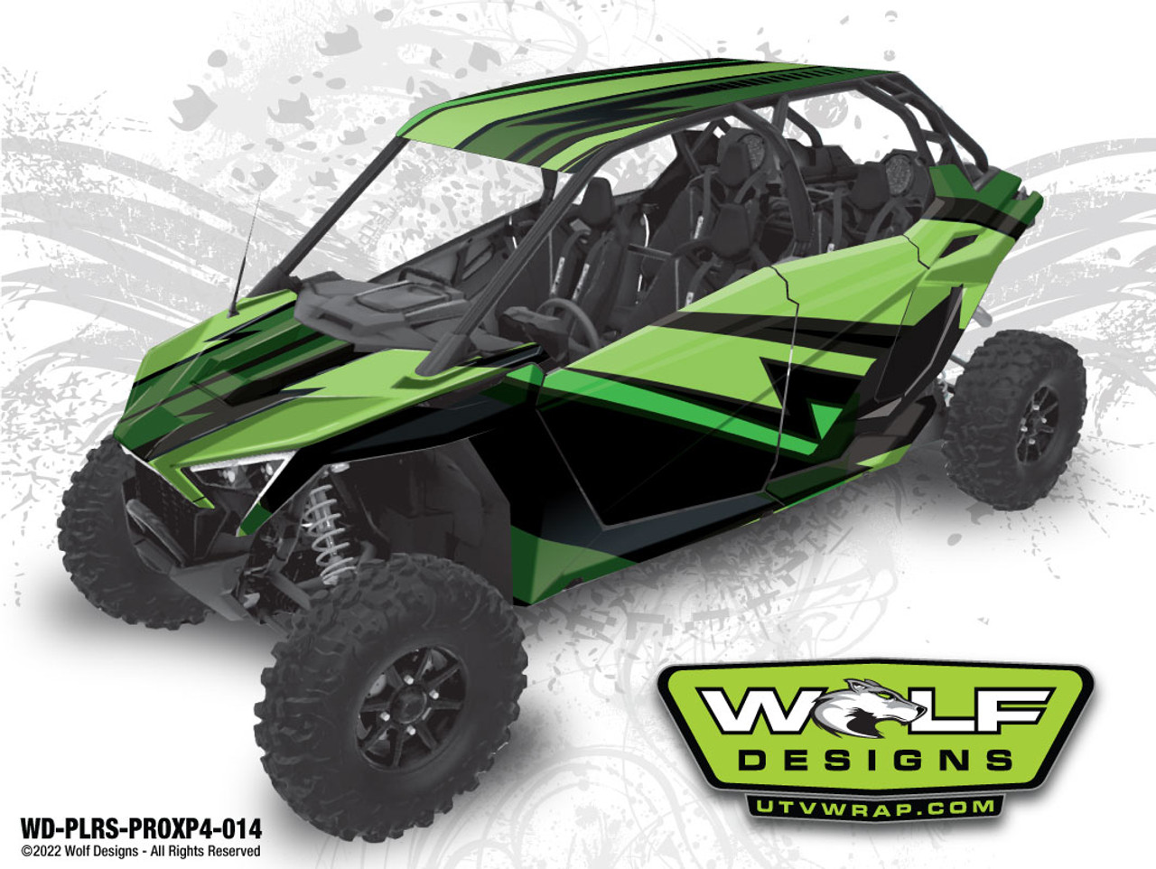 Polaris Pro XP4 - Wolf Designs UTV wrap kit Polaris Pro XP4 - Wolf Designs UTV wrap kit