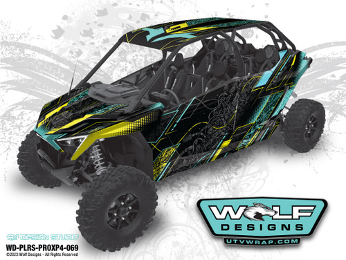 Polaris Pro XP4 - Wolf Designs UTV wrap kit Polaris Pro XP4 - Wolf Designs UTV wrap kit
