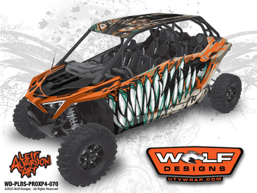 Polaris RZR PRO XP4 - UTV Graphics Wrap Kit